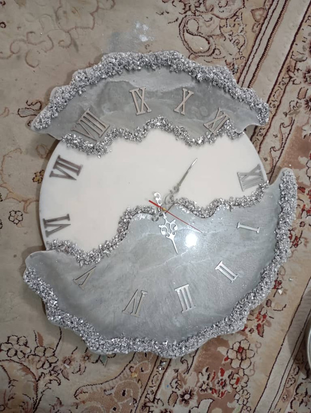 ساعت رزینی ابعاد ۵۰