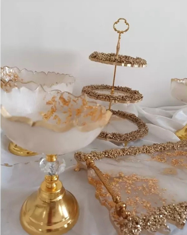 ظروف پذیرایی ۶ تکه ای جهیزیه عروس