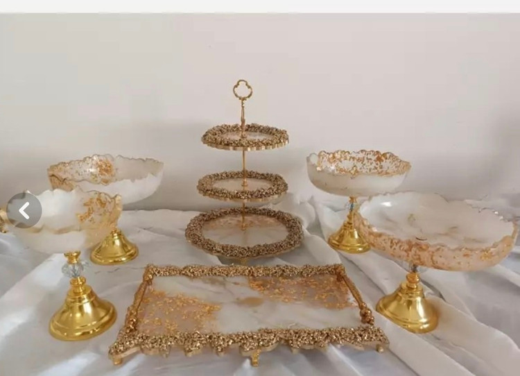 ظروف پذیرایی ۶ تکه ای جهیزیه عروس