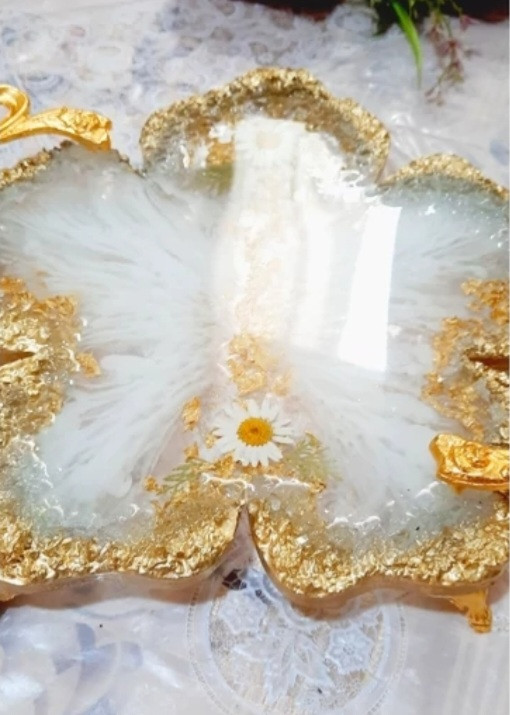 سینی رزینی قالب ۵پر قطر۳۰